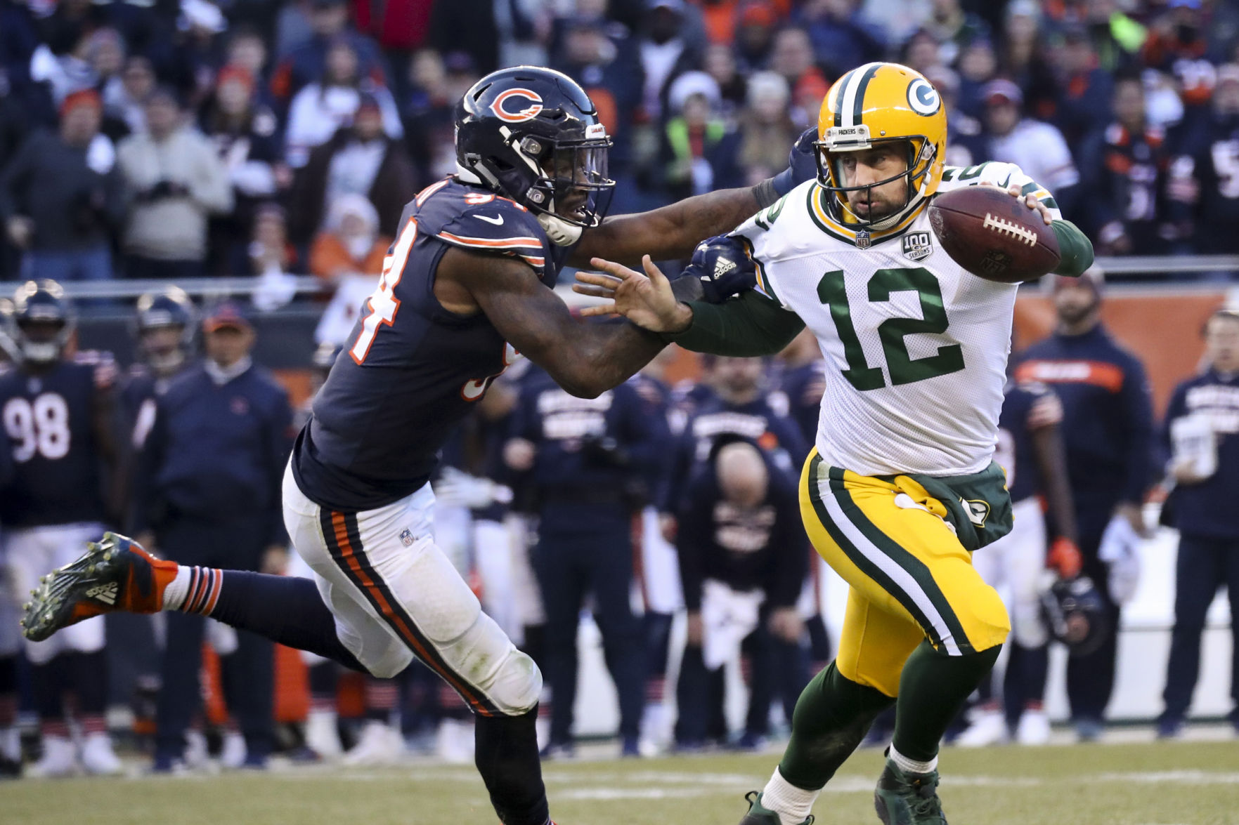 2. Aaron Rodgers, quarterback